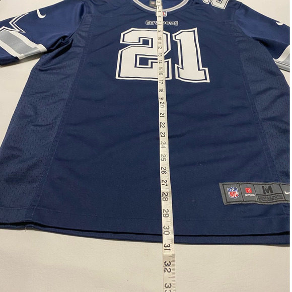 Nike Ezekiel Elliott 21 Dallas Cowboys (On Field Dri-Fit) Jersey Size M - Picture 6 of 7